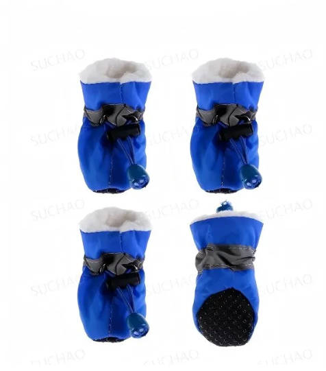 Dog Shoes, Dog Cotton Shoes, -fall, Shoes For Small And Medium-sized Dogs, Soft-soled Shoes,6cm,