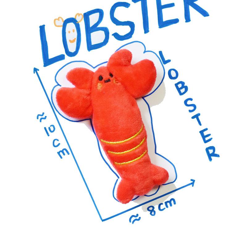 Mini Cute Ins Dog Toys Pet Plush Sound Toys Dogs Accessories Interactive Entertainment Shark Turtle Whale Dog Toys Pet Supplies