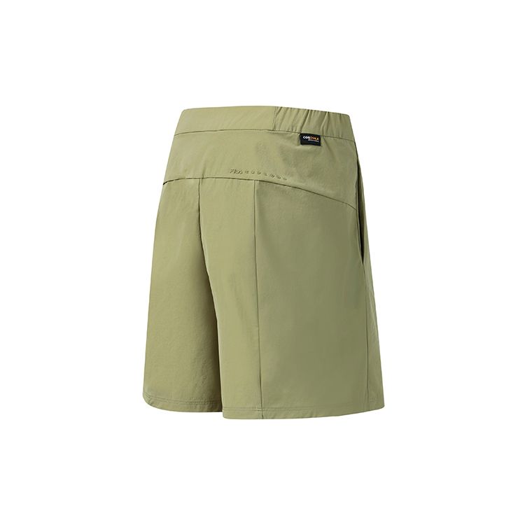 Fila 2023 Summer New Loose High Waist Skirt Pants Sports Five-Point Woven Shorts Women Shorts Light-Chocolate A11W327804F-YE