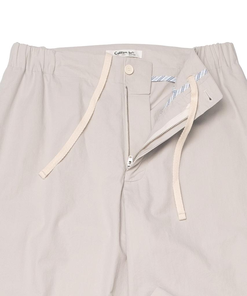 COTTON BELL String Easy Pants - Light Greige