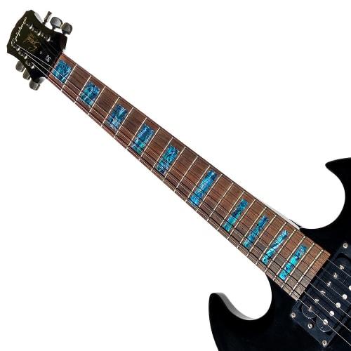 Inlaystickers Jockomo Standard Block/Avalon Blue Guitar Inlay Sticker