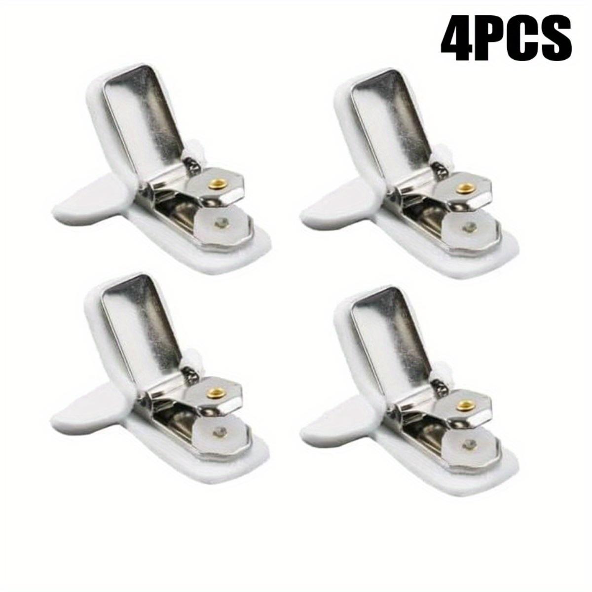 

4 шт. Зажим для одеяла, одинарный зажим, фиксирующий зажим, нескользящий зажим, фиксирующий зажим, зажим для удержания одеяла, зажим для закрепления одеяла style 1