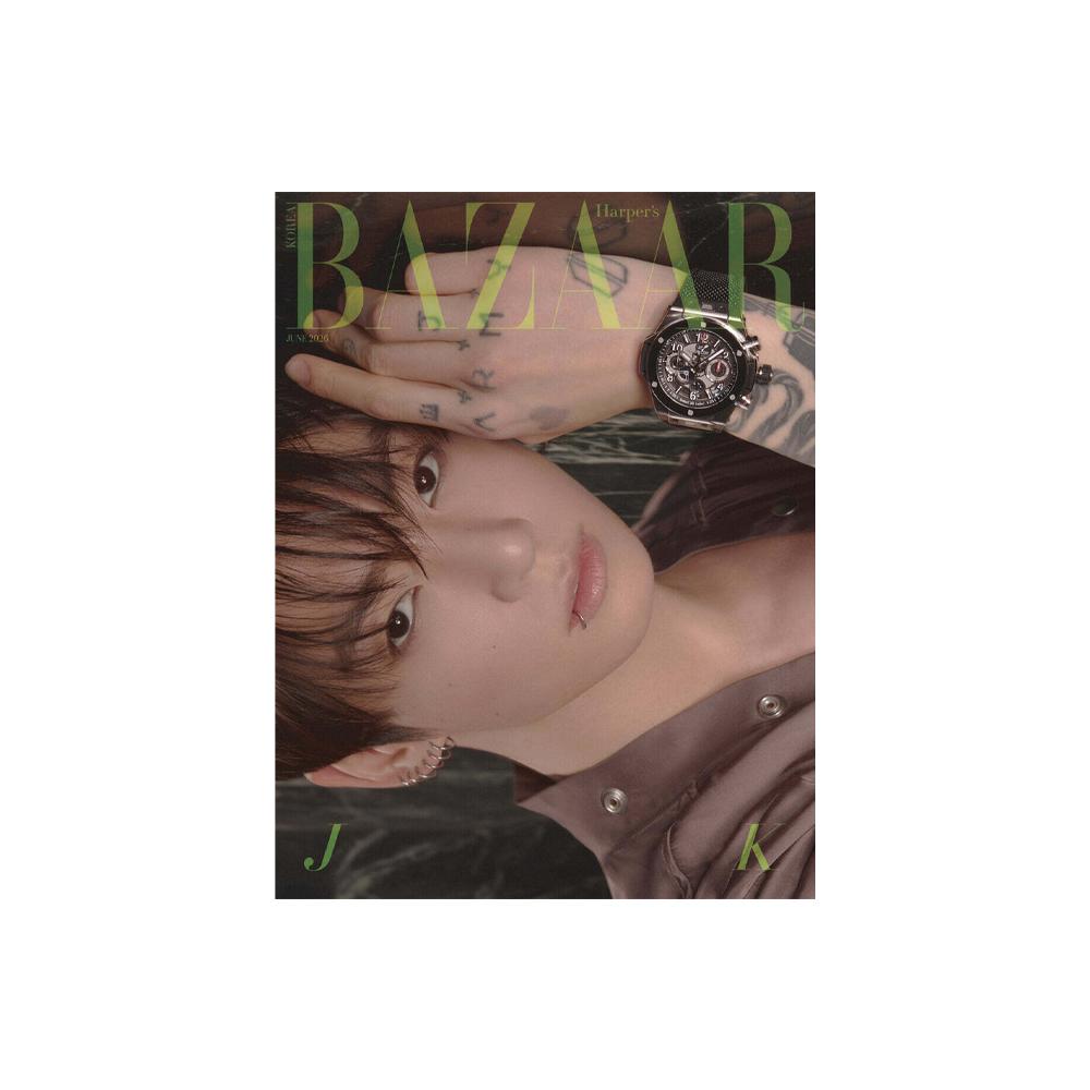 

[Pre-order] JUNG KOOK - HARPERS BAZAAR 2026 June Issue F