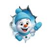 Christmas Decorations Holiday Party Decoration Window Stickers Pvc Static Stickers Window Decorations