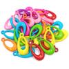 Home Party Supplies 10Pcs Earrings Necklace Bracelet DIY Jewelry Accessories Large Hole Pendant Irregular Shape Children Kids Solid Color Pendant