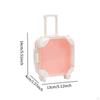 Doll Suitcase DIY Toy Tiny Jewelry Storage Case Role Playing Dress up Travel Luggage for