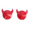 1 Pair Paste Breast Stickers Horn Stickers Disposable Self-Adhesive Cloth Breast Pasties Pad Nipple Cover Bra Sexy Devil Nipple Stickers