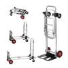 Aluminum Hand Truck, 2 In 1, 181.4 Kg Load Capacity, Heavy Duty Industrial Convertible Folding Hand Truck and Dolly
