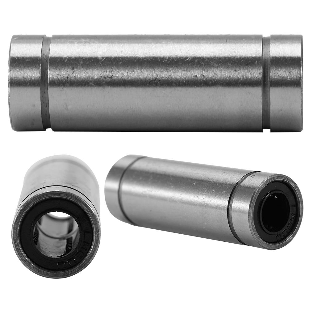  6pcs LM8LUU Linear Motion Bearings Linear   Bearings Linear Bearings for 8mm Rod 3D Printer CNC Parts with Double Sealed Design 