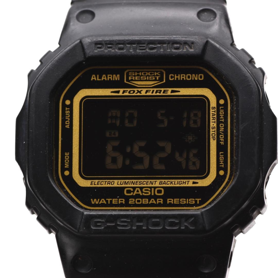 G-SHOCK DW-5600VT Collaboration Black Gold Digital Men s Watch Popular