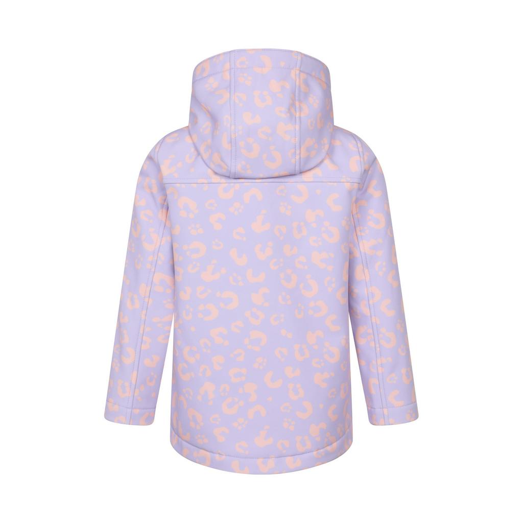 Mountain Warehouse Childrens/Kids Exodus Printed Water Resistant Soft Shell Jacket