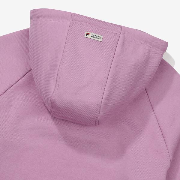 Fila Half Zip Cotton Blend Hoodie