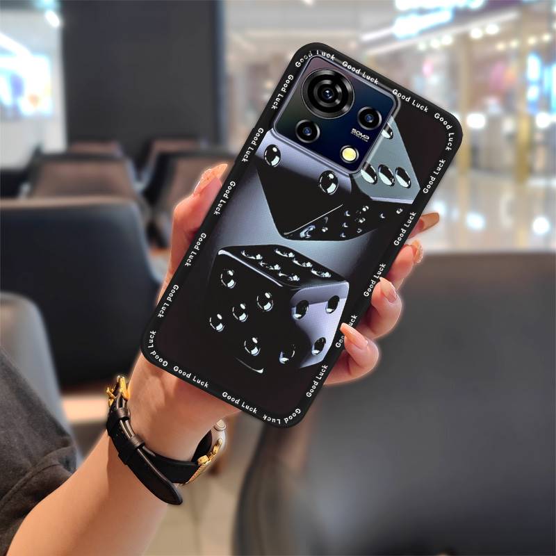 Vanntett Motedesign Telefondeksel For ZTE Blade V50 Vita Beskyttende Smussavvisende Bakside Tegneserie Mykt deksel TPU