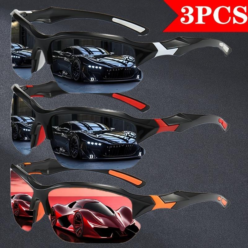 New Outdoor Sports Color Changing Mirror Day and Night Dual-use Men's and Women's Cycling Goggles Windproof and UV Resistant