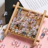 20/50/100pcs 4/6/8mm Colored Transparent Glass Beads Spacer Beads for DIY Earring Necklace Phone Chain Jewelry Making Findings