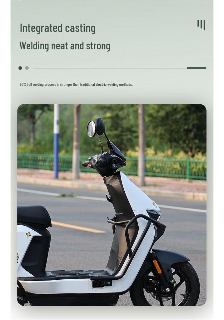 Ninebot NZ/Mzmix Long-tail Extra-thick Electric Scooter Bumper Rack Anti-collision Accessory