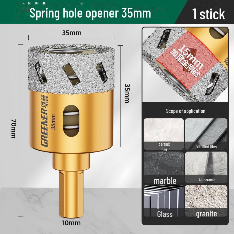Green Forest Ceramic and Glass Tile Drill Bit