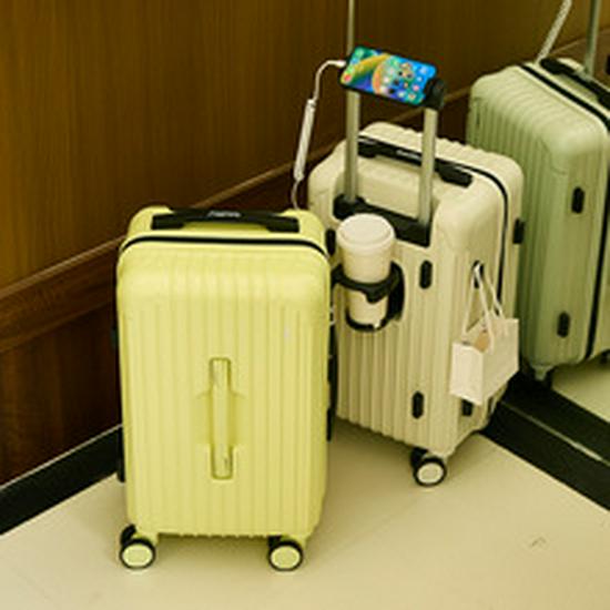 20-Inch Aluminum Frame Trolley: Sturdy, Durable, Lockable Cabin Case for Men & Students