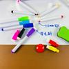 Colorful Magnetic Whiteboard Markers for Kids - Erasable, Water-Based, Black Ink