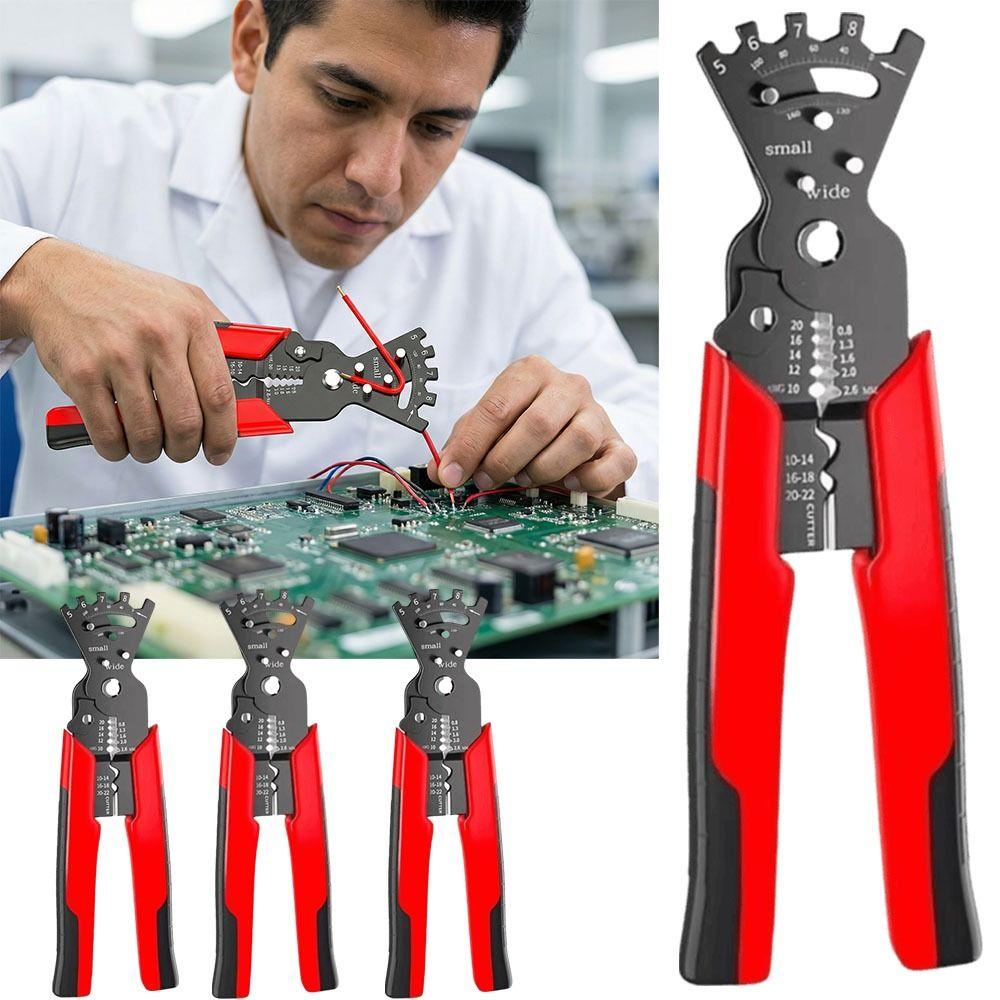Pressing Cable Wire Stripper Crimping Cutting Crimping Pliers Cable Stripping Pliers  Hand Tools