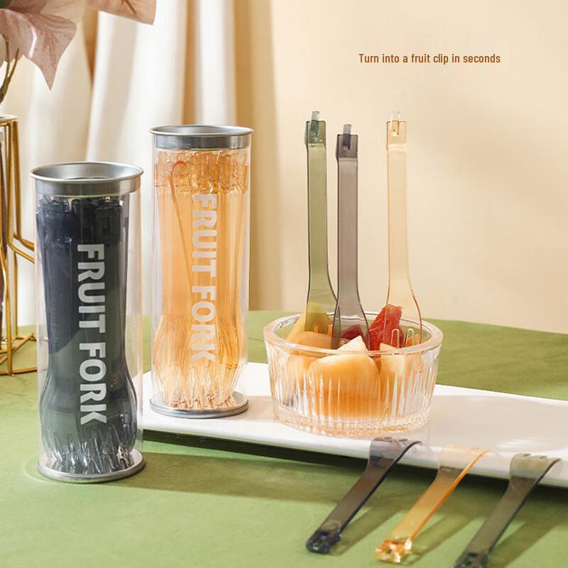 Creative 2-in-1 Fruit Forks & Cake Clips