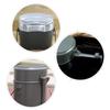 Camping Cookware Lunch Box German Style Aluminum Portable Thickened Handle Metal Lunch Box for