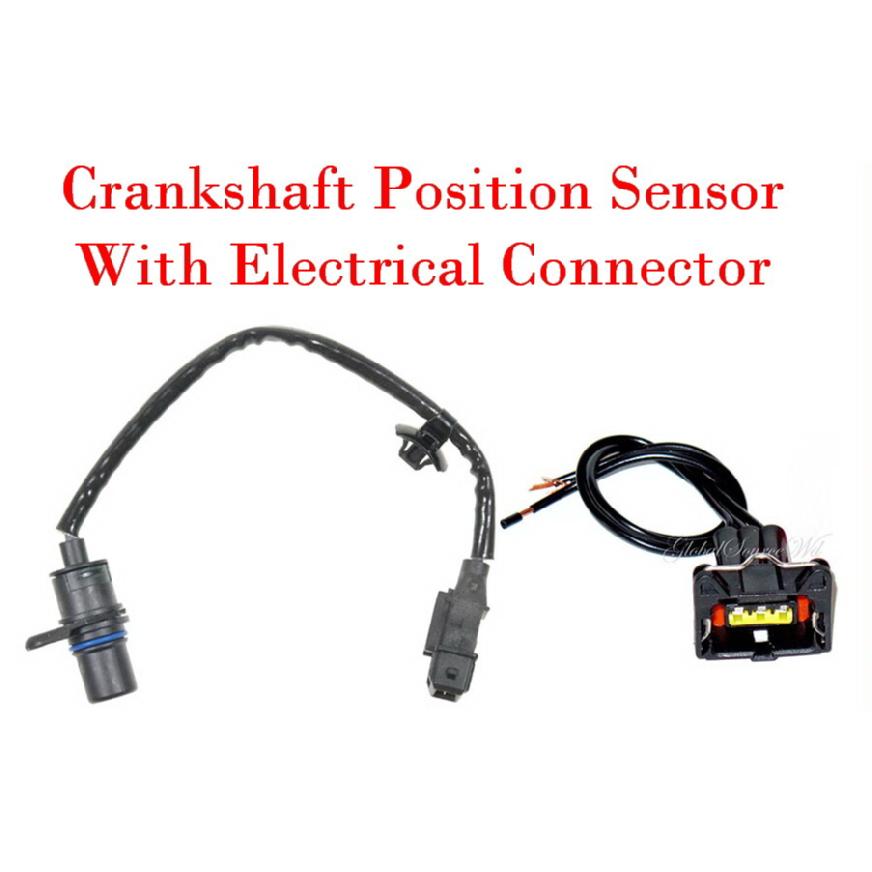 OE Spec Crankshaft Position Sensor W/Connector Fit Santa Fe Optima Rondo V6 2.7L