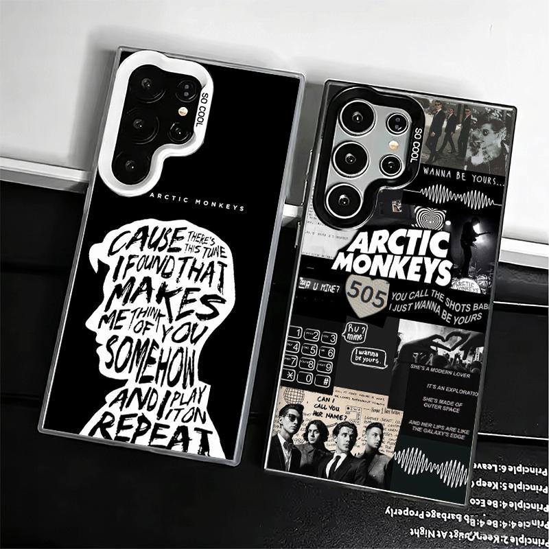 Arctic M-Monkeys Special Offer Soft Phone Case for Samsung Galaxy S24 S25 FE S26 Edge S23 Ultra S22 Plus S21 + Shockproof Cover