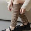 Autumn/Winter Leg Warmers Thigh High Socks Over Knee Footless Socks Knitted Long Boot Cuffs Topper Socks For Women