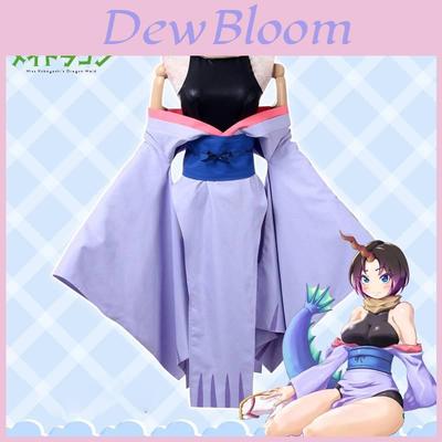 Full Set Of Xiaolin's Dragon Maid Cosplay Costume Elma Lucoa
