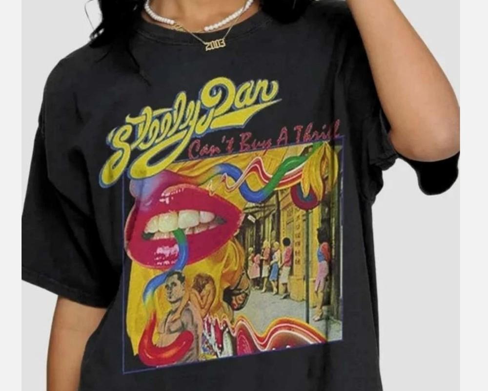 

Steely Dan Can t Buy A Thrill Reprint T-Shirt Vintage Style Unisex S-45XL Unisex T-Shirt M
