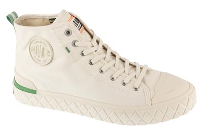 Palla Ace Chukka Org, Mens White Plimsolls