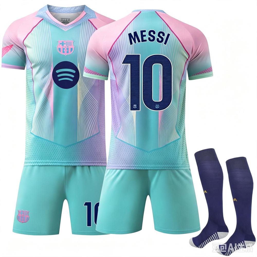 2526 Edizione Speciale Barcellona Maglia Verde Yamal Edizione Speciale Maglia da Calcio Barcellona