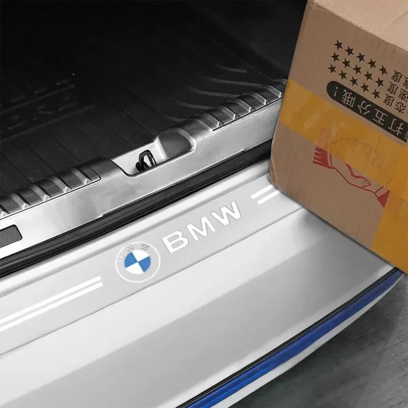 2025 E46 For BMW 1Pcs Transparent Car Trunk Badge Protective Sticker Auto Goods For BMW F10 F30 F25 F26 G15 G14 G22 G30 G32 F34