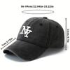 Baseball Cap,new Casual and Versatile High Hat, Unisex, Suitable for All Seasons