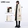Jinyujie Women's Hooded Long Duck Down Puffer Jacket
