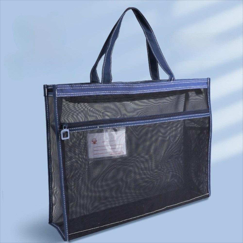 Creative Document Book Bag Large-capacity Multi-layer File Organizer  Artwork Storage Bag