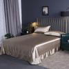 Luxury Natural Mulberry Silk Bed Sheet Set or Only A Bedsheet High-end Stain Queen Ruffles Bed Sheet and Pillowcase Bed Linens