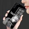 Black Vinland Saga Phone Case For Samsung S26 S25 Plus S20 S20 Plus S22 Ultra S23 FE S21 Plus S21 Ultra Glass Cover