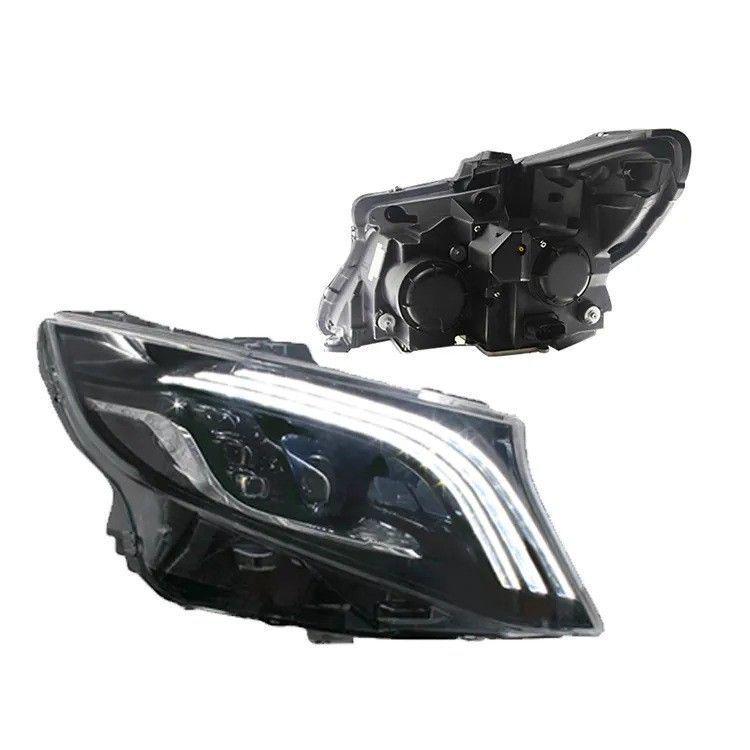 Mercedes-Benz V-Class VITO LED Headlight Assembly with Maybach DRL & Sequential Turn Signals V260