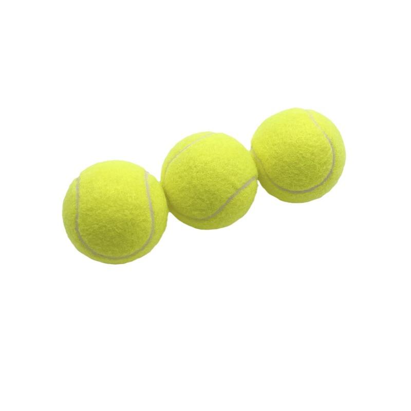 

3 Bucket Tennis Training Competitions Balls Durable and Wear Resistant Pet Bite Balls Tennis