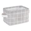 Fabric Storage Box Cotton and Linen Storage Box Desktop Storage Box Cosmetic Storage Basket Underwear Storage Basket