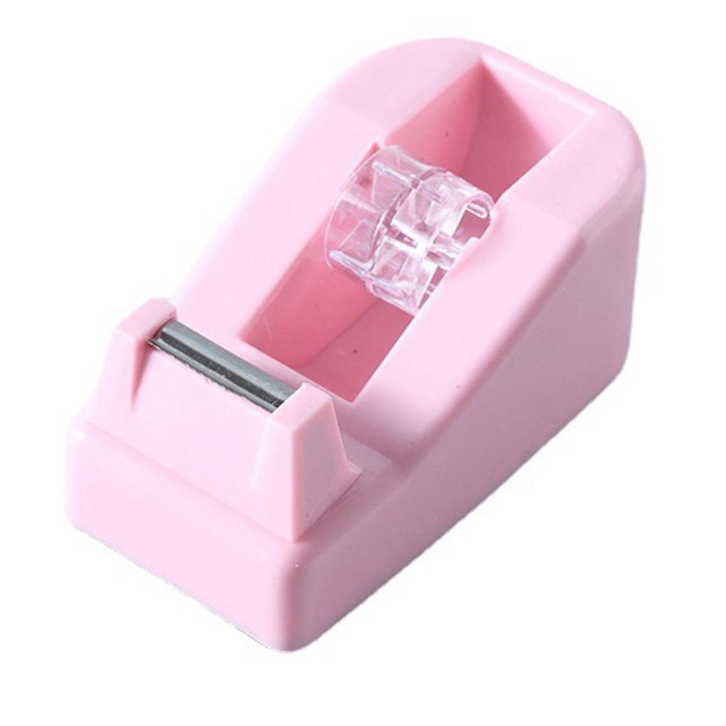 Desktop Tape Dispenser 0.79in Shaft Diameter Easy Sturdy Plastic Gift Wrapping Tape Cutter