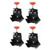 4PCS Corner Clamp Thickened Open Type 90 Degree Right Angle Adjustable Swing Jaw Clamp for