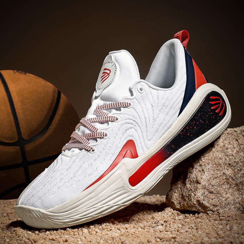 Profesionální tréninková mládežnická basketbalová obuv Pánská venkovní protiskluzová obuv odolná proti opotřebení Pár Módní ležérní obuv 36-45