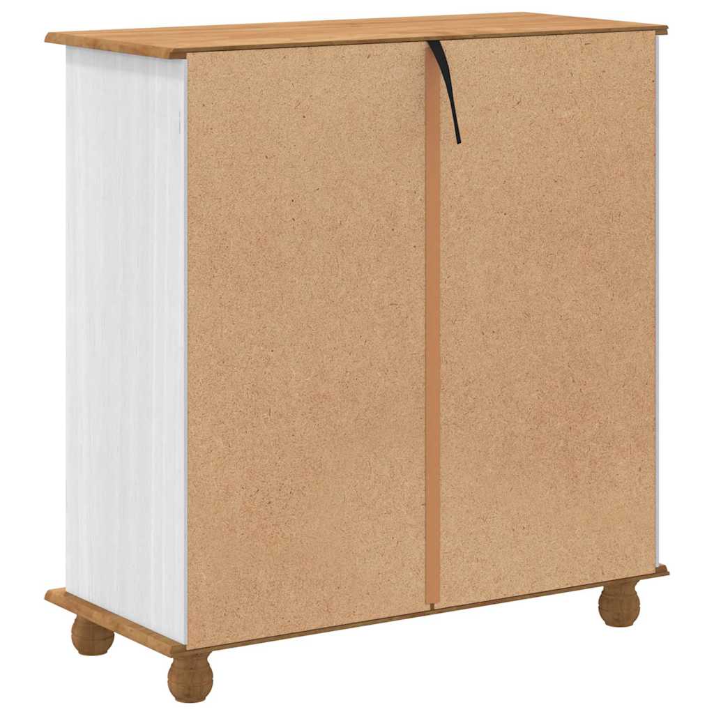 ASKIM Weißer Schubladenschrank 91 x 40 x 95,5 cm