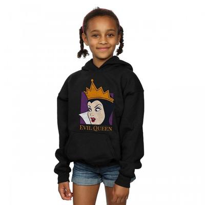 Snövit och de sju dvärgarna Girls Evil Queen Head Hoodie i bomull