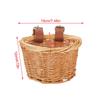 Front Handlebar Bicycle Basket Multifunction Bicycle Basket Hand Woven Bike Basket for Kids Children Bike