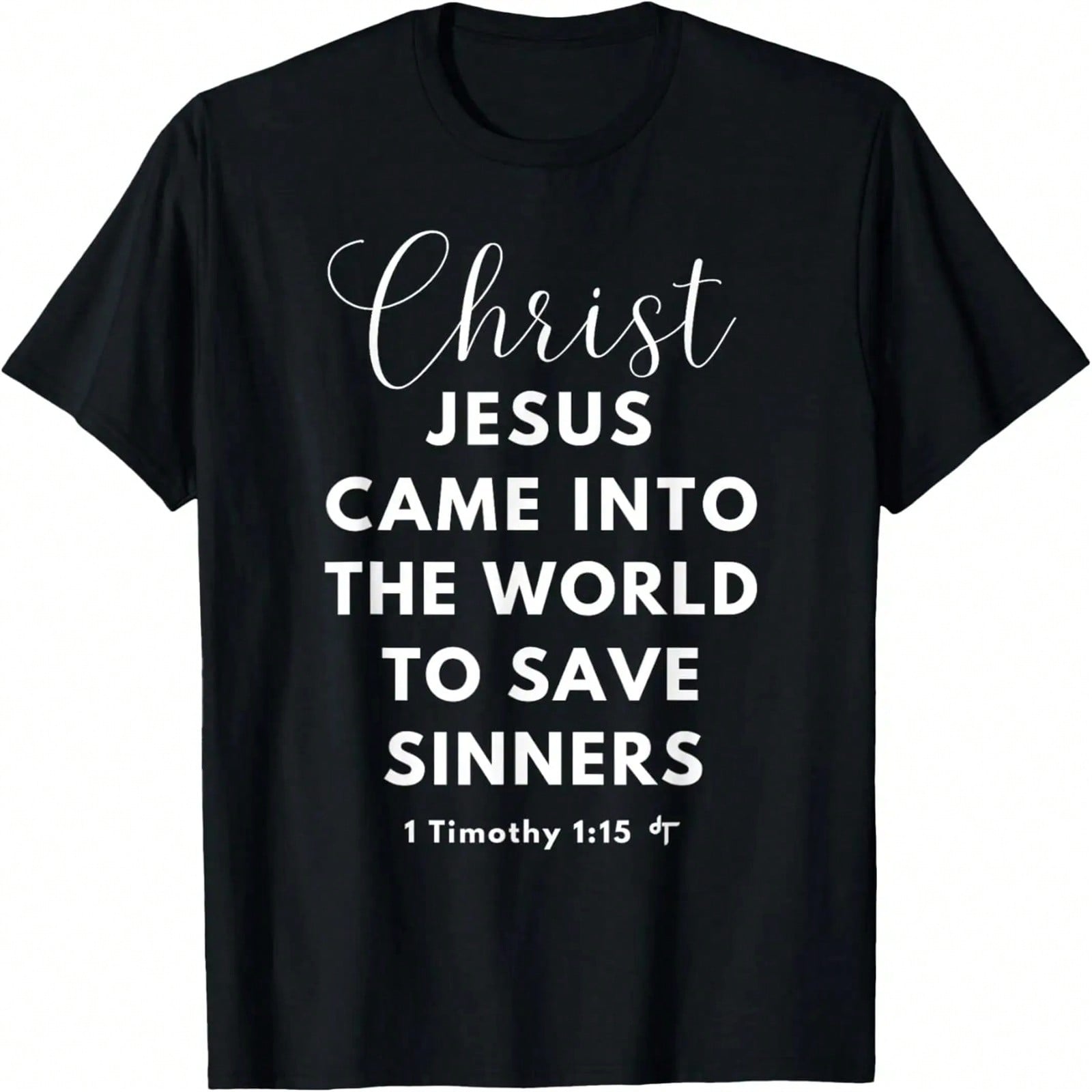 unisex And Wounisex Faith Hope Love ECG Graphic Art T-Shirt S