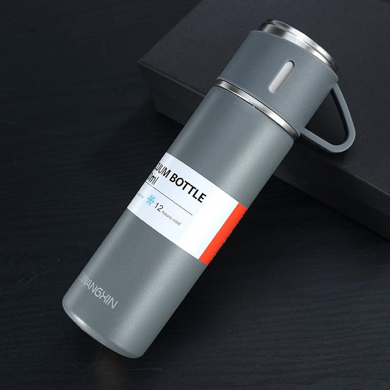 High-End Business Vacuum Cup Gift Gift Set 304 Stainless Steel Men's Car Portable Water Cup